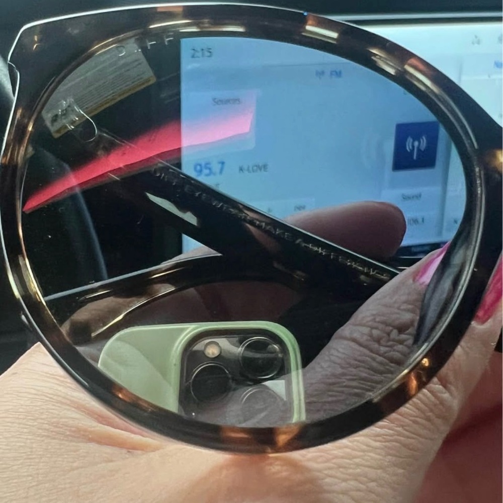 Diff Eyewear Brown Patterned Sunglasses - image 2